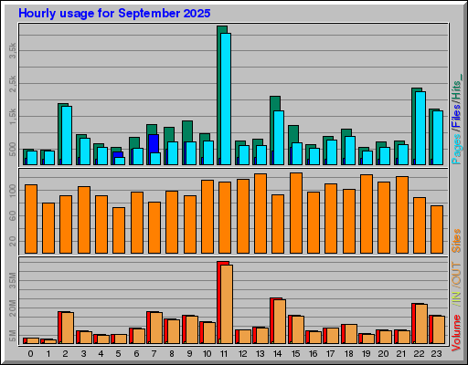 Raport Godzinowy -  wrzesień 2025