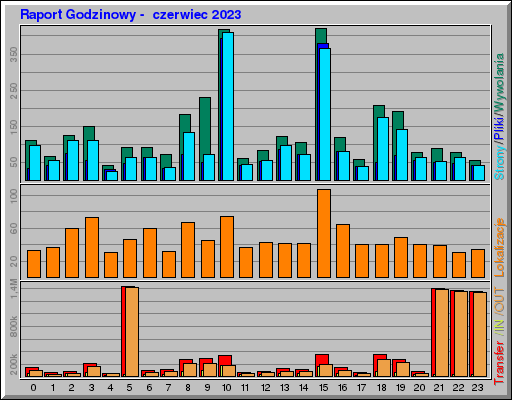 Raport Godzinowy -  czerwiec 2023