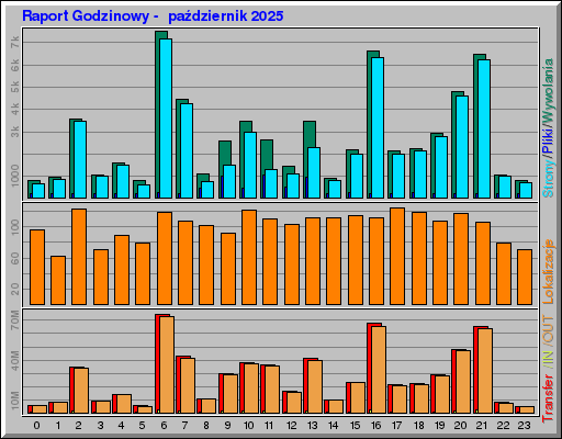 Raport Godzinowy -  październik 2025